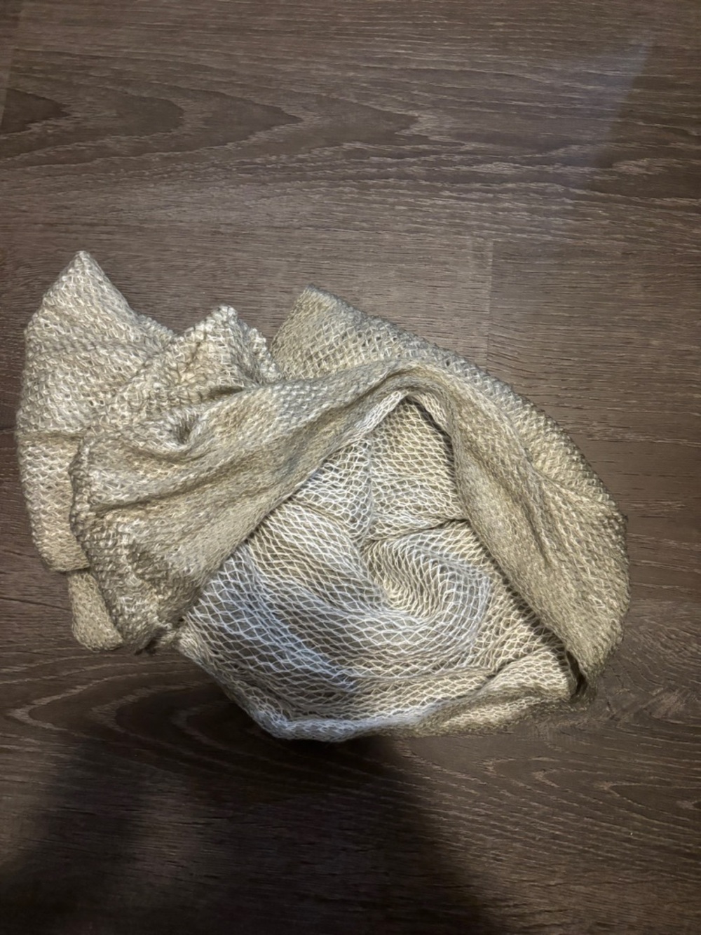 Van Heusen Neutral Open Weave Scarf - Beige